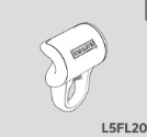 [L5FL20] Soporte Deslizador individual para linea de vida, acero inox. SafeOne