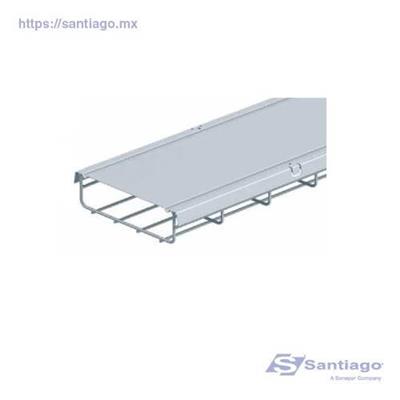 [TAGIC300] Tapa charola malla 3 mts ancho 300mm Galvanizado Inmersion Caliente interior/exterior SolarOne