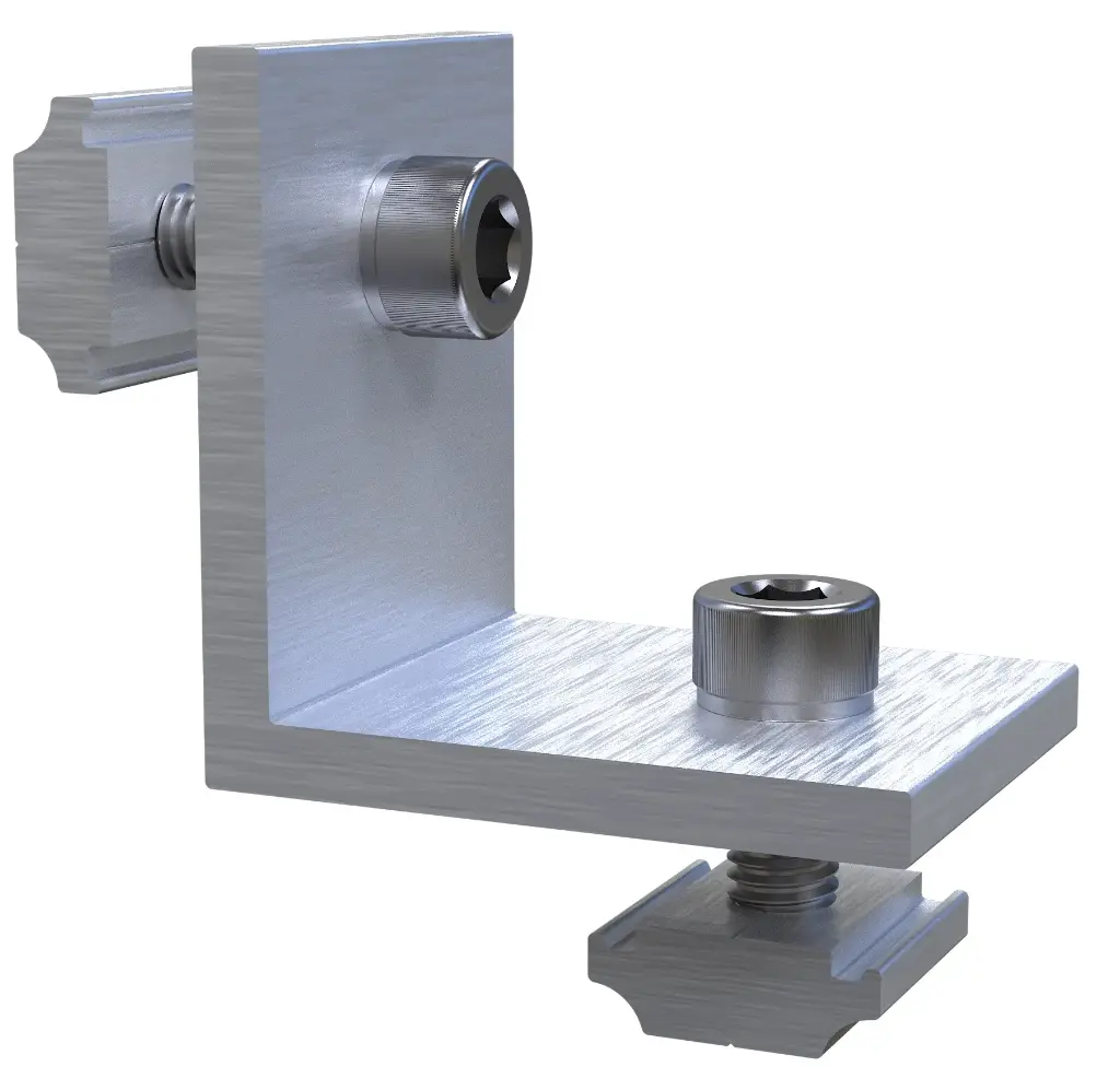 L - Bracket - Anclaje para Contravientos -UL2703 AlumiOne