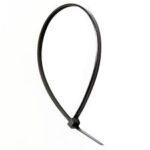 Cinchos 4.8x200mm 55 libras negros de Naylon IP68 norma UL 100 piezas SolarOne