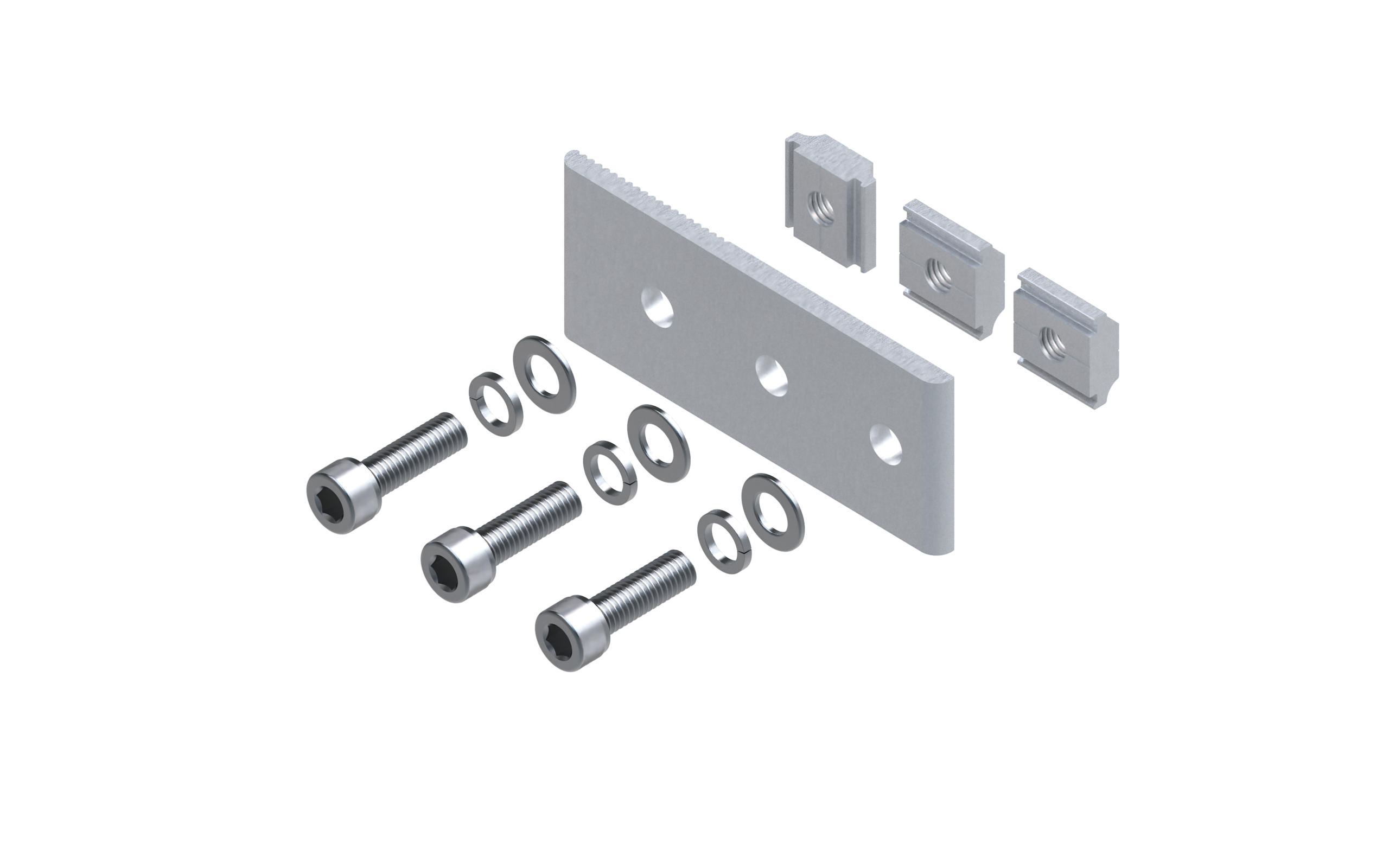 Extension para Perfil Riel 200mm AlumiOne