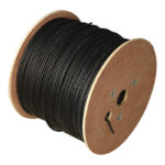 Cable solar fotovoltaico 8 AWG color negro