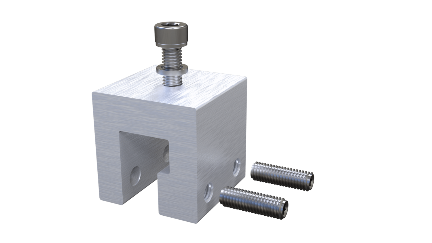 Abrazadera KR18 con tornillo M8 - Image 1