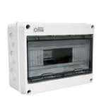 Centro de carga 12 posiciones riel DIN reforzado, empotrado_sobreponer, IP65 SolarOne