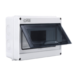 Centro de carga 8 posiciones riel DIN reforzado, empotrado_sobreponer, IP65 SolarOne